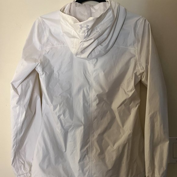 Under Armour White Windbreaker Jacket - Picture 3 of 4